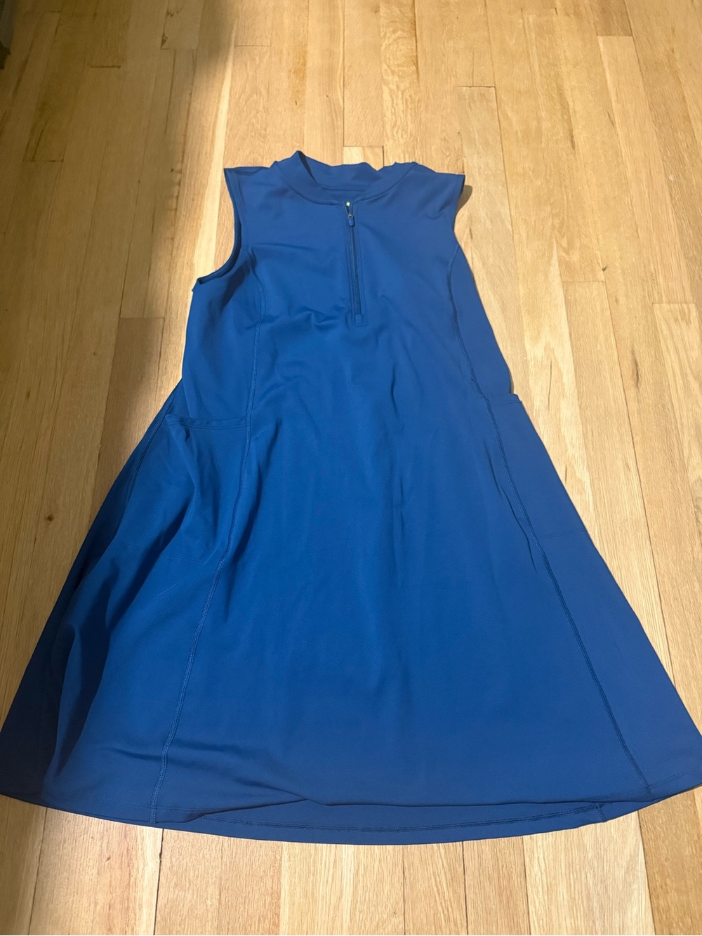 tek gear Royal Blue Sleeveless A-Line Dress
